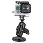 RAM Mounts RAM Drill-Down Double Ball Mount with Universal Action Camera Adapter