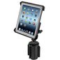 RAM Mounts RAM Tab-Tite Holder with RAM-A-CAN II Cup Holder Mount for iPad 1-4