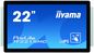 iiyama TF2215MC-B2, 21.5", 1920x1080, 16:9, 14 ms, IPS LED, projective capacitive, VGA, HDMI, DP, HDCP, DC 12V, 520x315x42.5 mm