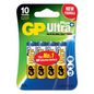 GP Batteries Ultra Plus Alkaline AA batteri, 15AUP/LR6, 4-pack