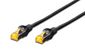 MicroConnect CAT6a S/FTP Network Cable 1.5m, Black with Snagless