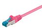 MicroConnect CAT6a S/FTP Network Cable 1.5m, Pink
