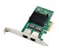 MicroConnect PCIe 2-Port Intel I350AM2 Dual 1GbE Server Card