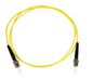 MicroConnect Optical Fibre Cable, ST-ST, Singlemode, Duplex, OS2 (Yellow), 0.5m