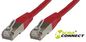 MicroConnect CAT6 FTP, 15m, PVC, red