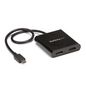 StarTech.com StarTech.com 2-Port Multi Monitor Adapter - USB-C to 2x HDMI Video Splitter - USB Type-C to HDMI MST Hub - Dual 4K 30Hz or 1080p 60Hz - Thunderbolt 3 Compatible - Windows Only (MSTCDP122HD)