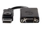 Dell VGA output - 15 pin HD D-Sub (HD-15) . 1 x DisplayPort - 20 pin DisplayPort, black