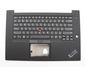 Lenovo C-cover with keyboard for ThinkPad X1 Extreme Gen1 (20MF, 20MG)