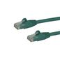 StarTech.com StarTech.com 10m CAT6 Ethernet Cable - Green CAT 6 Gigabit Ethernet Wire -650MHz 100W PoE RJ45 UTP Network/Patch Cord Snagless w/Strain Relief Fluke Tested/Wiring is UL Certified/TIA (N6PATC10MGN)