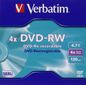 Verbatim DVD-RW Matt Silver 4x, 5pcs