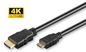 MicroConnect High Speed HDMI 2.0 A to HDMI Mini C cable, with ethernet 3m