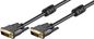 MicroConnect DVI-D (24+1) Dual Link Cable with Ferrite Cores, 5m