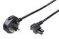 Power Cord UK - C5 1.8m Black 5712505801017
