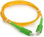 MicroConnect Optical Fibre Cable, SC-SC, Singlemode, Simplex, OS2 (Yellow) 3m