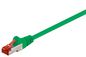 MicroConnect S/FTP CAT6 1m Green PVC