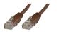 MicroConnect CAT5e U/UTP Network Cable 1m, Brown