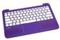 HP Top cover with keyboard, In Purple finish