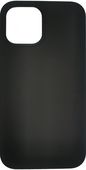 eSTUFF Black silk-touch silicone case for iPhone 12 Pro Max
