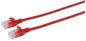 MicroConnect CAT6 U/UTP SLIM Network Cable 0.15m, Red