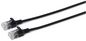 MicroConnect CAT6a U/UTP SLIM Network Cable 2m, Black