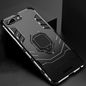 CoreParts Case for iPhone 7 Plus/8 Plus Shockproof Armor Case Military Grade Anti-Dropping, Black With Ring Holder(Work with Magnetic Car Mount) Anti-Scratch Shock-Absorption Case Full Body Protective Phone Case Silicone TPU Cover