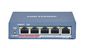 Hikvision Switch PoE 4 puertos Fast Ethernet no gestionable