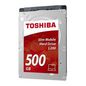 Toshiba 500 GB, 5400 rpm, 2.5", SATA 6.0 Gbit/s, 8 MB
