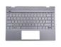 HP Top Case & Keyboard, silver
