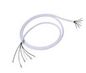 Bachmann Cooker connecting cable w / fork-type lugs PVC, 2m, white, w/o packaging