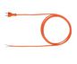 Bachmann Contour supply cable, Rubber / PUR, H07BQ-F 2 x 1.50 mm2, 3.0m, Orange, Unpacked