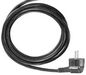 Bachmann Supply cable with earthing contact, PVC, 5 m, Black