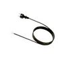 Bachmann Earthing contact supply cable, neoprene, max. 16 A / 250 V, 3m, black