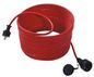 Bachmann Lawnmower extension cable, 16 A/250 V, 15 m, Red
