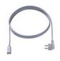 Bachmann Non-heating appliance supply cable H05VV-F 3G 1.00 mm², 3 m, Grey
