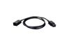 Bachmann Non-heating appliance extension cable, PVC, 70 °C, 2 m