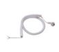 Bachmann Earthing contact spiral supply cable, 4m, PVC, white