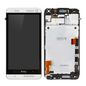 CoreParts HTC One LCD Screen and Digitizer with Front Frame Assembly White