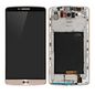 CoreParts LG G3 D850 LCD Screen and Digitizer with Front Frame Assembly Gold