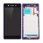 CoreParts Sony Xperia Z2 LCD Screen and Digitizer with Front Frame Assembly Purple
