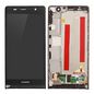 CoreParts Huawei Ascend P6 LCD Screen and Digitizer with Front Frame Assembly Black