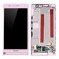 CoreParts Huawei Ascend P6 LCD Screen and Digitizer with Front Frame Assembly - Pink