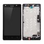 CoreParts Huawei Ascend G700 LCD Screen and Digitizer with Front Frame Assembly Black