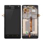 CoreParts Huawei Ascend P1 U9200 LCD Screen and Digitizer with Front Frame Assembly Black