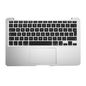 CoreParts Apple Macbook Air 11.6 A1465 - UK Layout Mid 2012 Topcase with Keyboard and Trackpad - UK Layout
