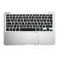 CoreParts Apple Macbook Air 11.6 A1465 - Portuguese Layout Mid 2012 Topcase with Keyboard and Trackpad - Portuguese Layout