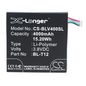 CoreParts Battery for LG Mobile 15.2Wh Li-ion 3.8V 4000mAh, PAD 7.0, V400, V410