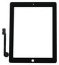 CoreParts iPad 3/4 Touch Assembly Black with Homebutton + Adhesive Compatible with iPad 3 and iPad 4 - Wifi and 3G Model