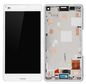 CoreParts LCD Assemby w Frame White with Front Frame White Assembly for Sony Xperia Z3 Compact, LCD Screen and Digitizer