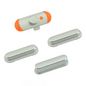 CoreParts Apple iPad Mini Buttons Set White Including Power Button-Volume Button-Mute Switch