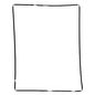 CoreParts Apple iPad 3/4 Black Plastic Mid Frame